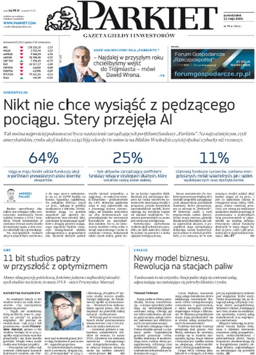 Parkiet 11.05.2026