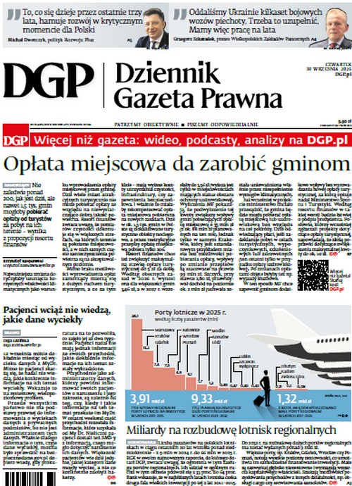Dziennik Gazeta Prawna 10.09.2026