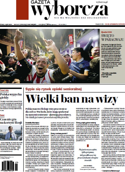 Gazeta Wyborcza 01.07.2026