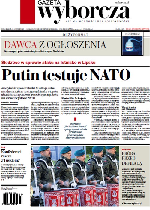 Gazeta Wyborcza 10.08.2026