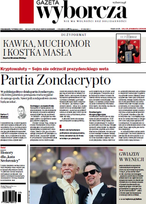 Gazeta Wyborcza 07.09.2026