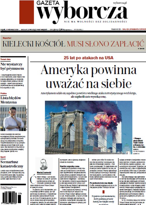 Gazeta Wyborcza 11.09.2026