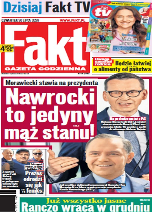 Fakt 30.07.2026 + Fakt TV