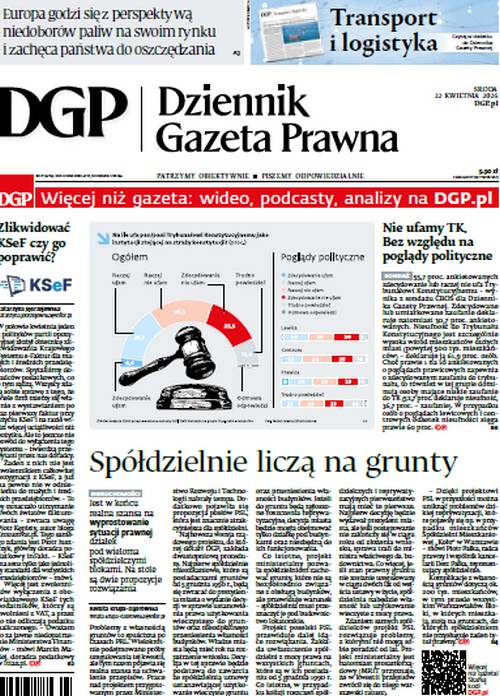 Dziennik Gazeta Prawna 22.04.2026