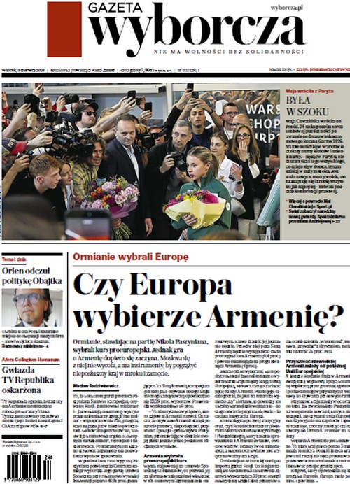 Gazeta Wyborcza 09.06.2026