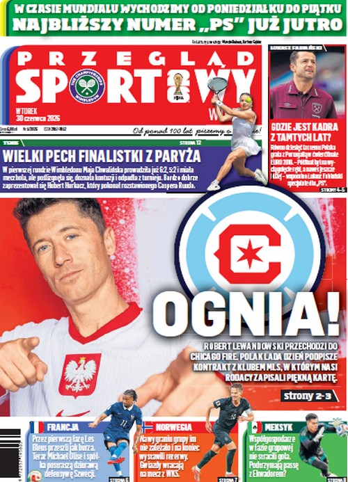 Przegląd Sportowy 30.06.2026