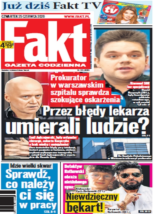 Fakt 25.06.2026 + Fakt TV