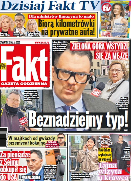 Fakt 21.05.2026 + Fakt TV