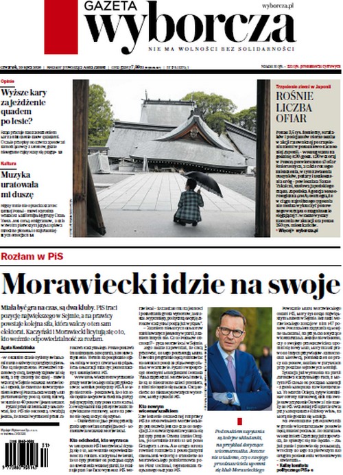 Gazeta Wyborcza 30.07.2026