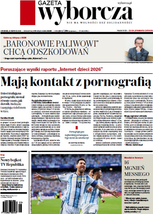 Gazeta Wyborcza 18.06.2026