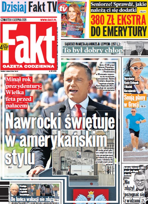 Fakt 06.08.2026 + Fakt TV