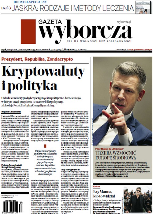 Gazeta Wyborcza 22.05.2026