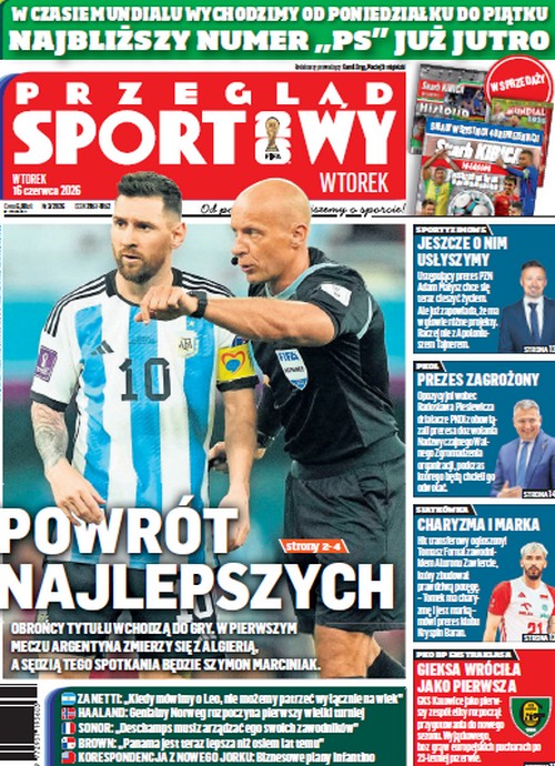 Przegląd Sportowy 16.06.2026