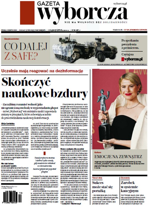 Gazeta Wyborcza 11.03.2026