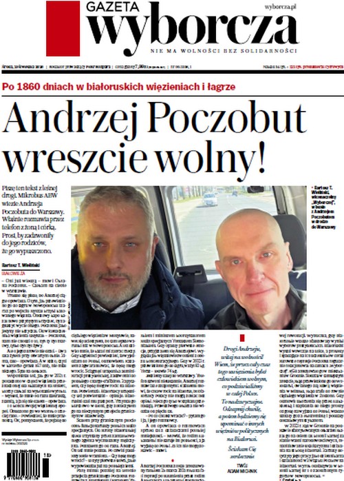 Gazeta Wyborcza 29.04.2026
