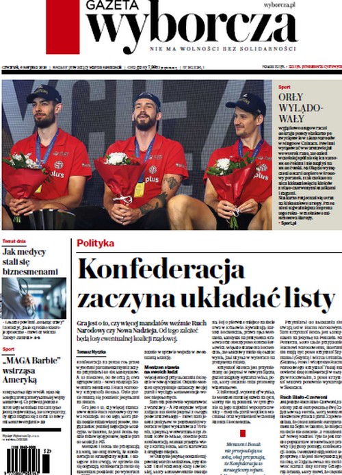 Gazeta Wyborcza 06.08.2026
