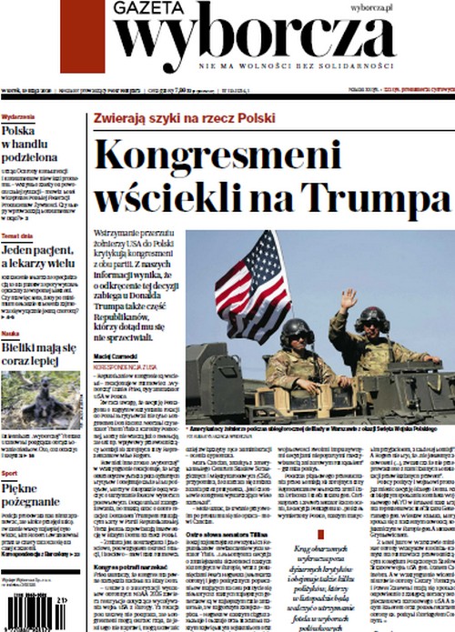 Gazeta Wyborcza 19.05.2026
