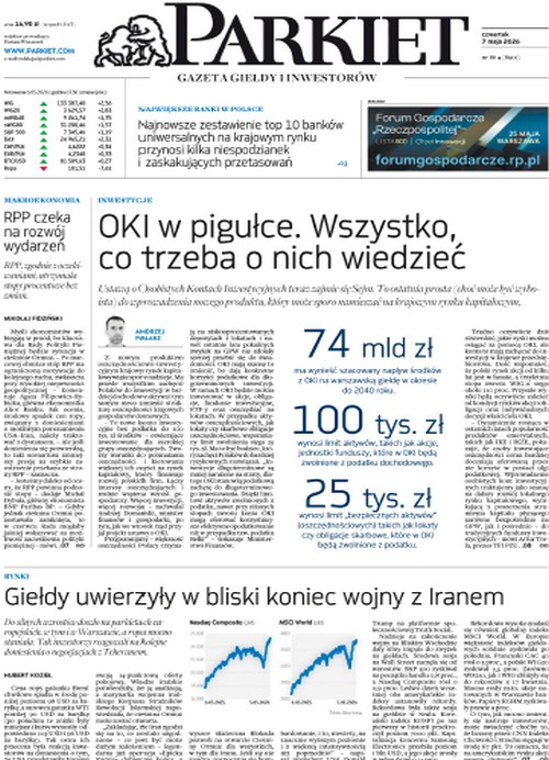 Parkiet 07.05.2026