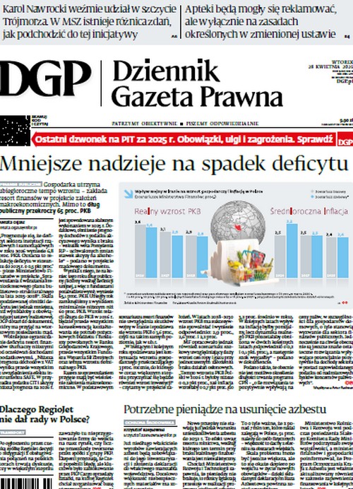 Dziennik Gazeta Prawna 28.04.2026