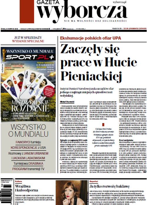 Gazeta Wyborcza 10.06.2026