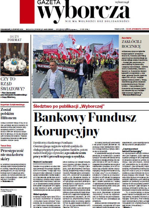 Gazeta Wyborcza 15.06.2026
