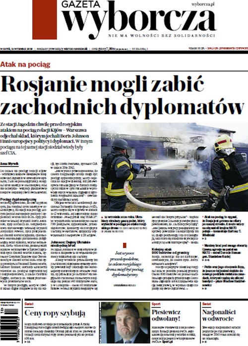 Gazeta Wyborcza 15.09.2026