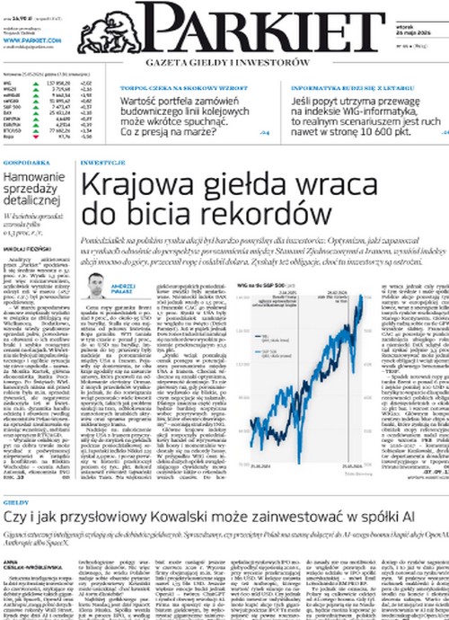 Parkiet 26.05.2026