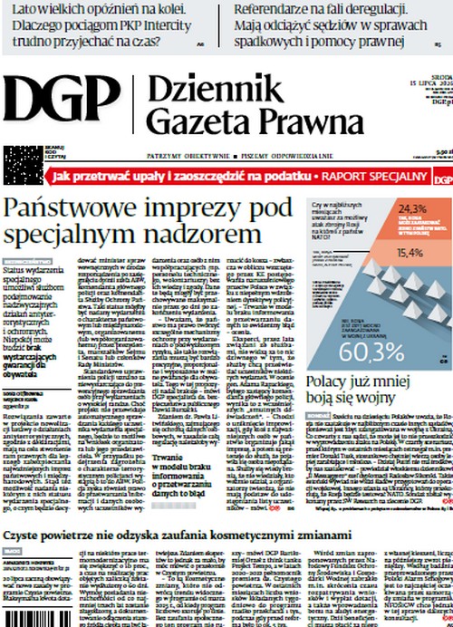 Dziennik Gazeta Prawna 15.07.2026