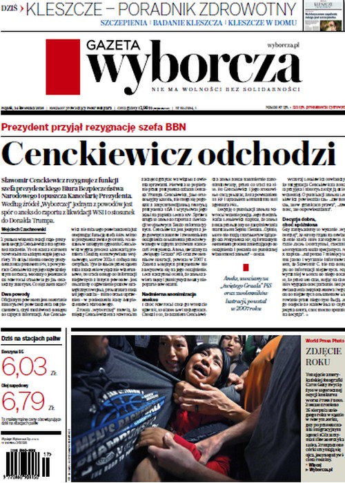 Gazeta Wyborcza 24.04.2026