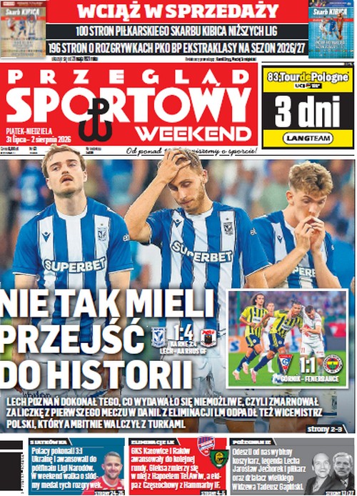 Przegląd Sportowy  31.07.2026