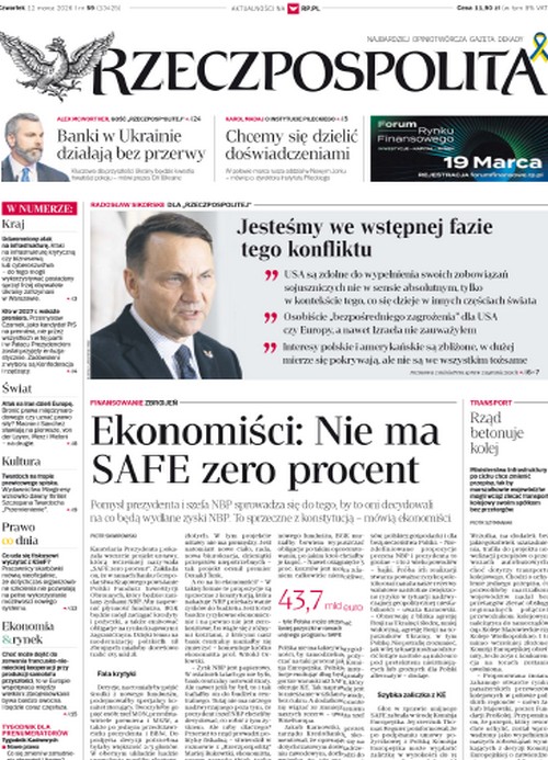 Rzeczpospolita 12.03.2026