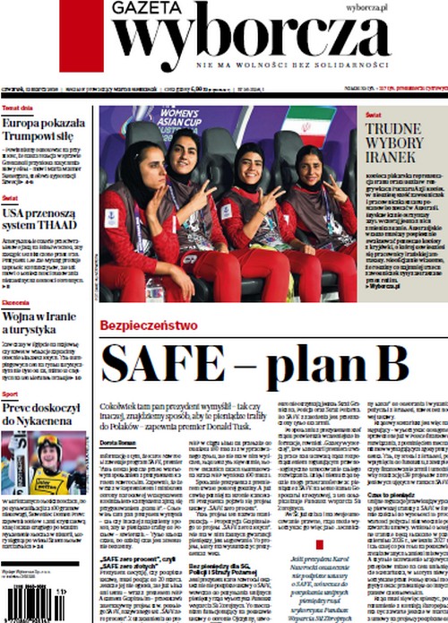 Gazeta Wyborcza 12.03.2026