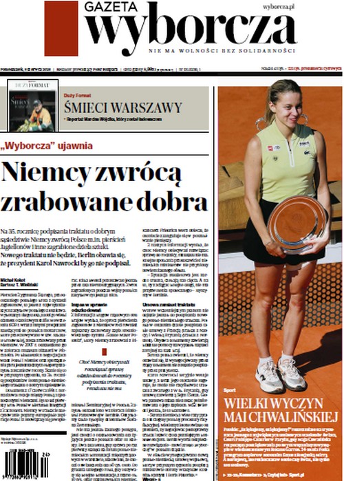 Gazeta Wyborcza 08.06.2026