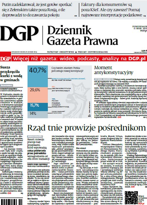 Dziennik Gazeta Prawna 11.05.2026