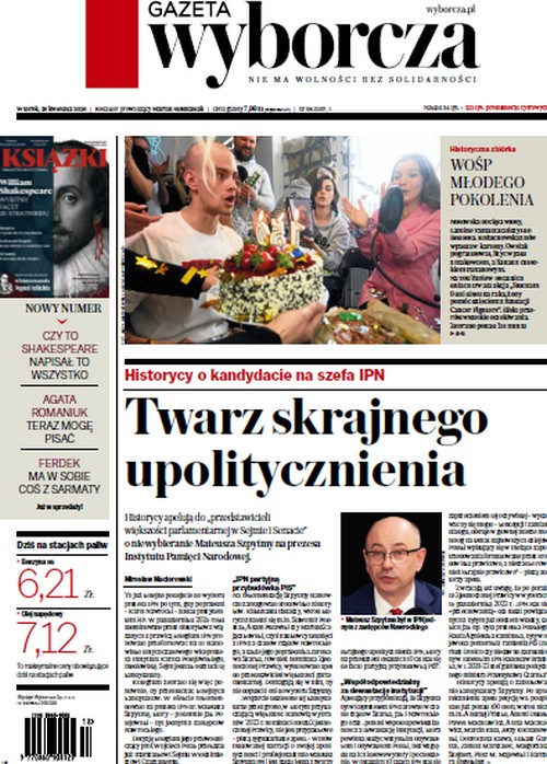 Gazeta Wyborcza 28.04.2026