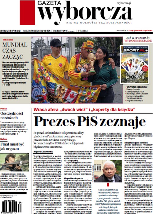 Gazeta Wyborcza 11.06.2026