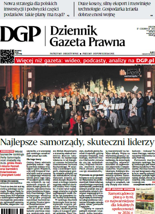 Dziennik Gazeta Prawna 17.06.2026