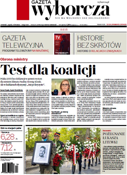 Gazeta.Wyborcza 30.04.2026
