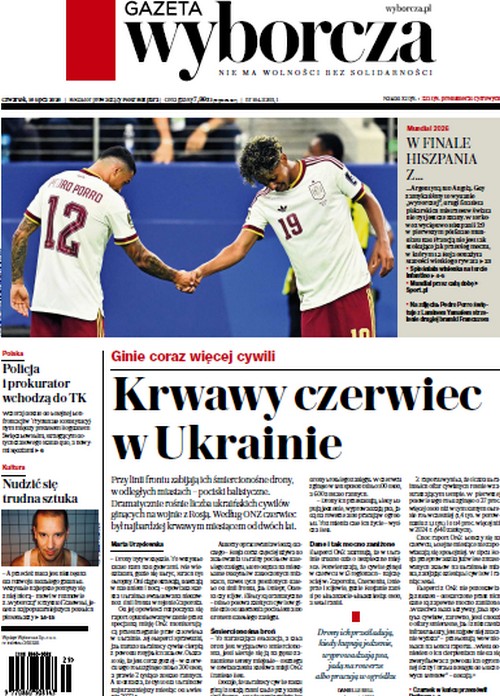 Gazeta Wyborcza 16.07.2026