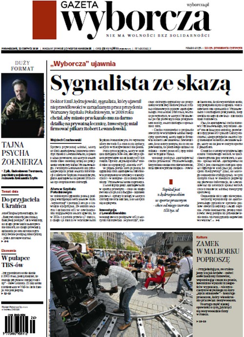 Gazeta Wyborcza 22.06.2026