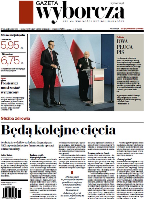 Gazeta Wyborcza 22.04.2026