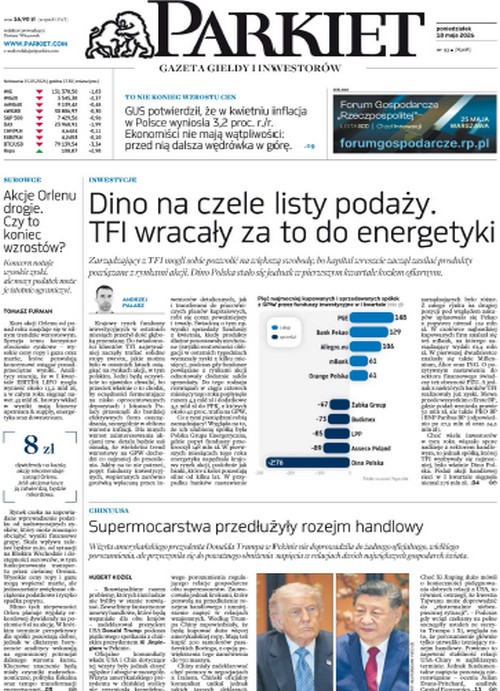 Parkiet 18.05.2026