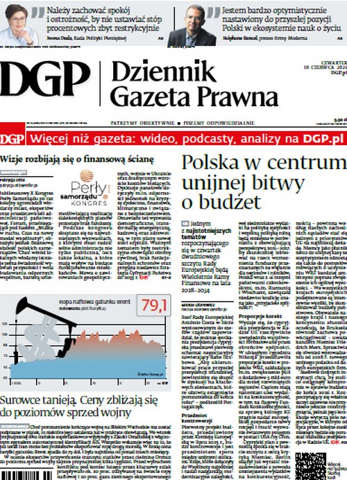 Dziennik Gazeta Prawna 18.06.2026