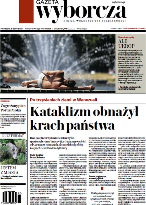 Gazeta Wyborcza 29.06.2026