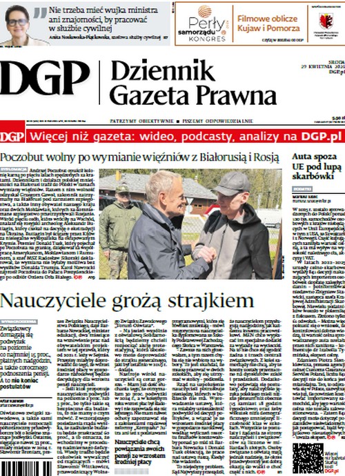 Dziennik Gazeta Prawna 29.04.2026