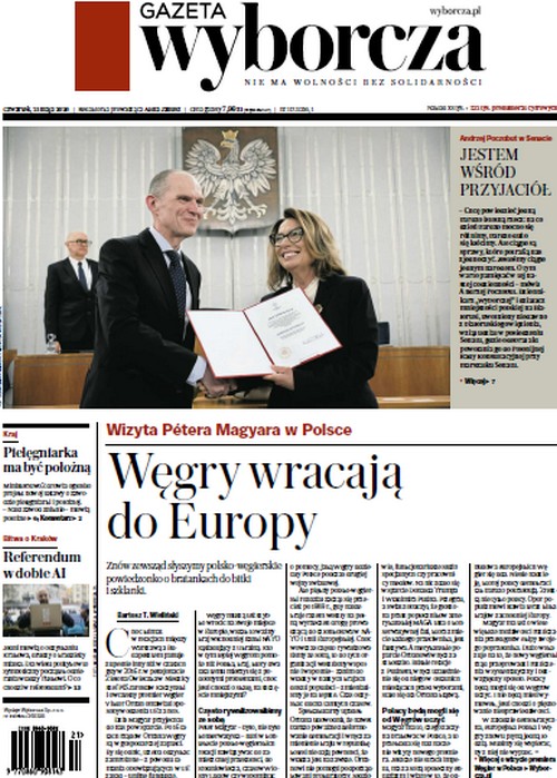 Gazeta Wyborcza 21.05.2026