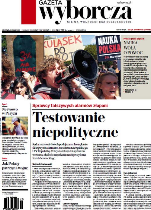 Gazeta Wyborcza 28.05.2026
