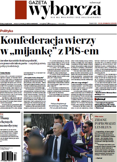 Gazeta Wyborcza 29.07.2026
