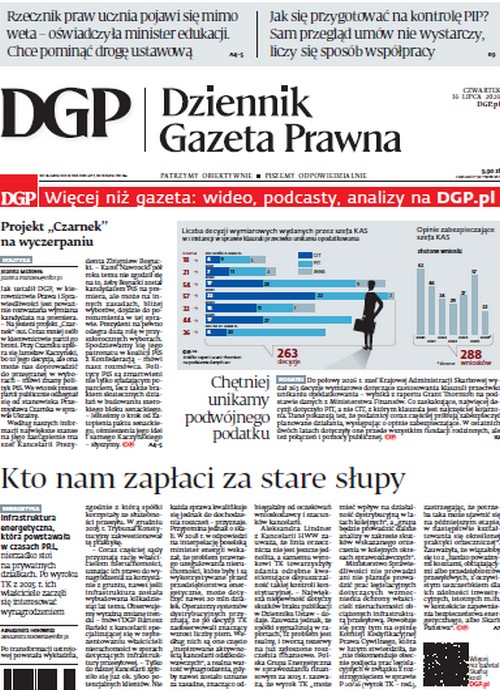 Dziennik Gazeta Prawna 16.07.2026