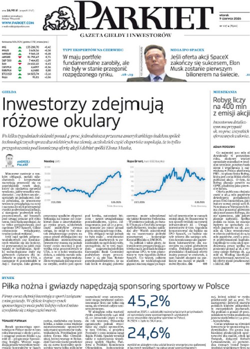 Parkiet 09.06.2026